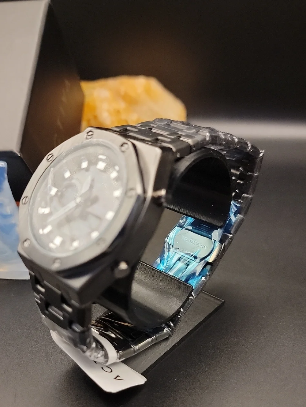NWT Activa Signal X Invicta Digital Mens Unisex Watch 45.5mm Black ACWM303-003